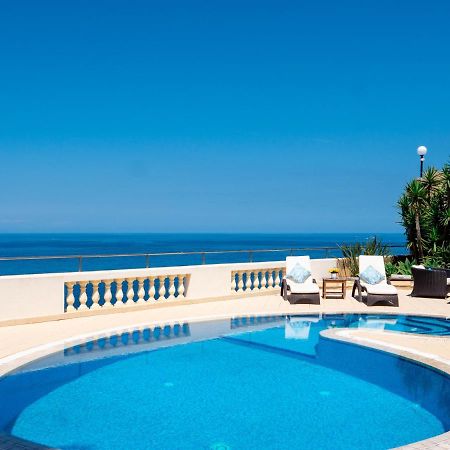 Villa Palma - Sunset Sea Views With Pool, Jacuzzi, Sauna And Games Room 梅利哈 外观 照片