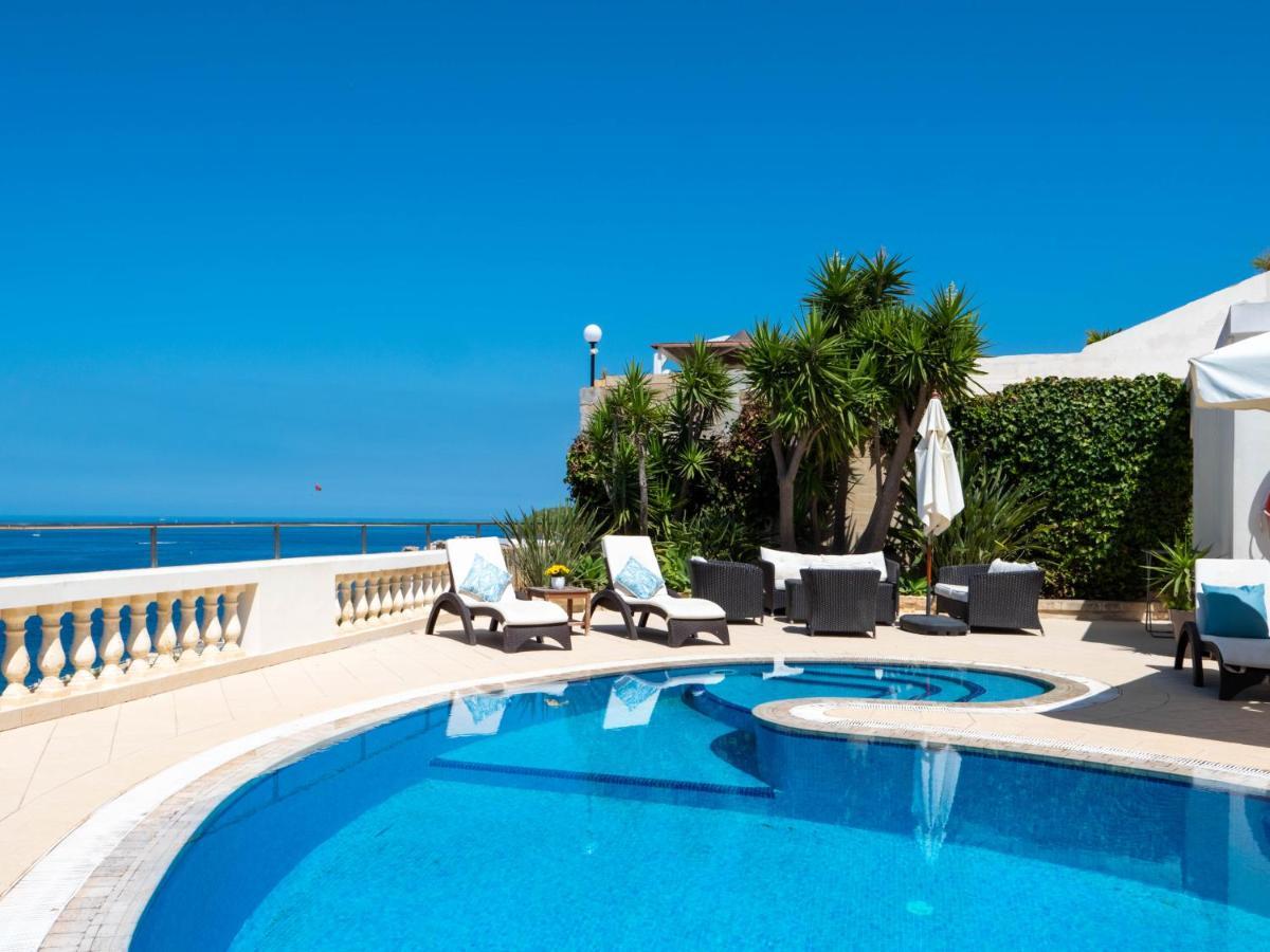 Villa Palma - Sunset Sea Views With Pool, Jacuzzi, Sauna And Games Room 梅利哈 外观 照片