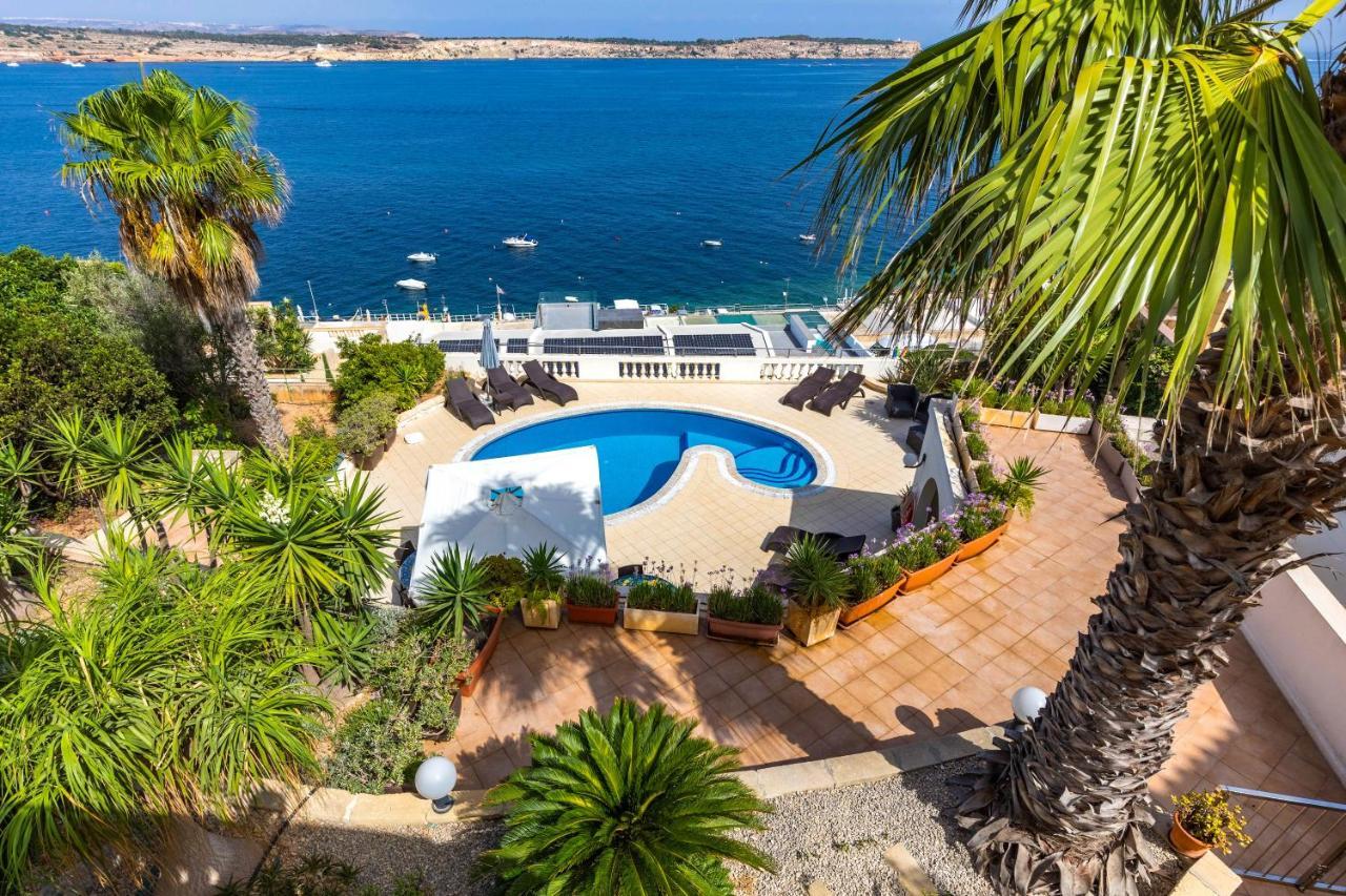 Villa Palma - Sunset Sea Views With Pool, Jacuzzi, Sauna And Games Room 梅利哈 外观 照片
