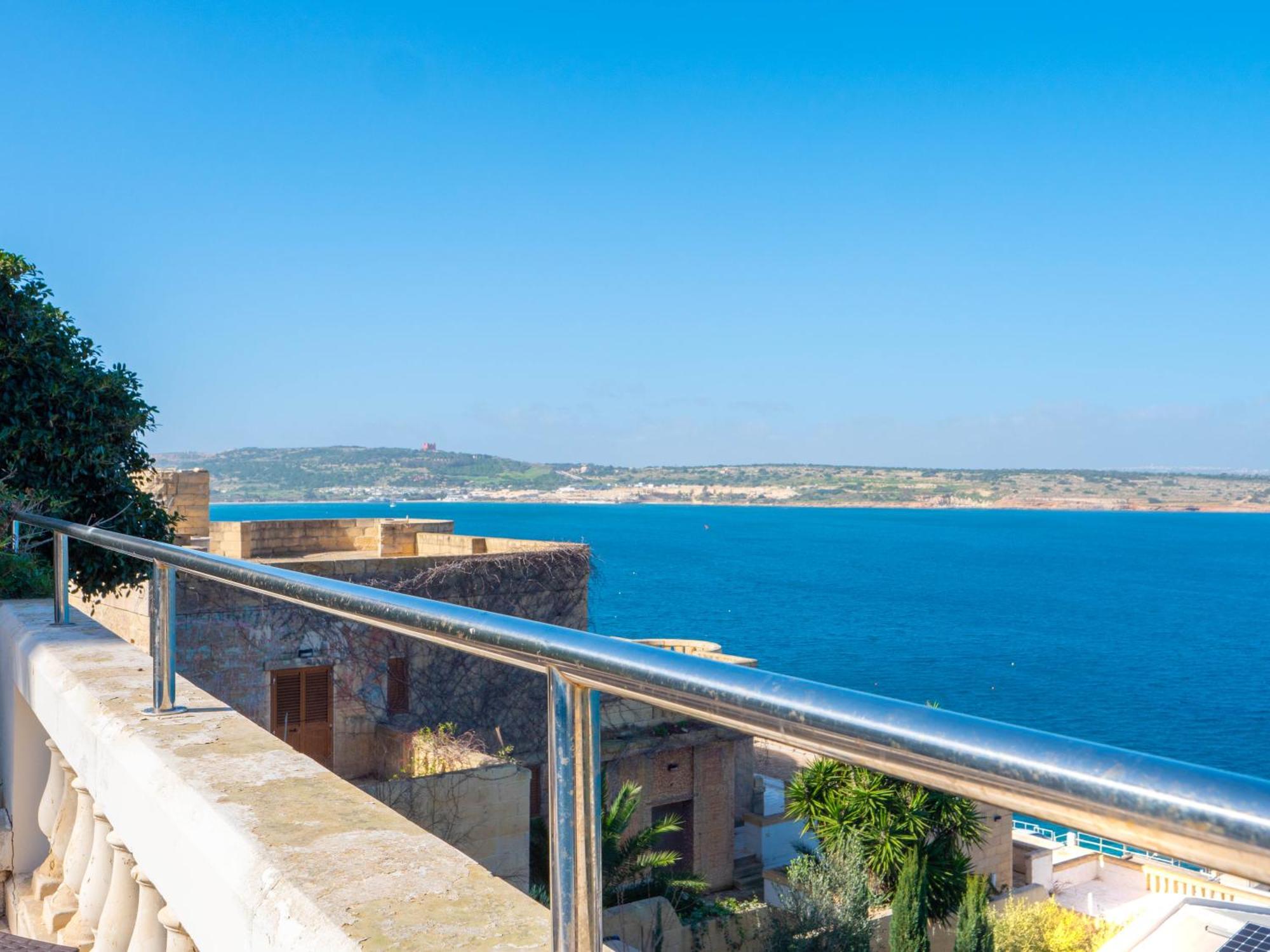 Villa Palma - Sunset Sea Views With Pool, Jacuzzi, Sauna And Games Room 梅利哈 外观 照片